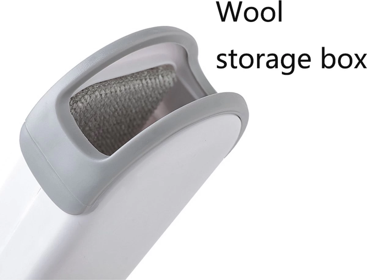 IGOODS - Pet Hair Remover - Hond & Kat Roller Brush - Dubbelzijdig Bont Ontharingsgereedschap Met Zelfreinigende Basis - Reismaatborstel - Voor Kleding - Bank - Tapijt - Autostoel GRIJS 10 IGOODS - Pet Hair Remover - Hond & Kat Roller Brush - Dubbelzijdig Bont Ontharingsgereedschap Met Zelfreinigende Basis - Reismaatborstel - Voor Kleding - Bank - Tapijt - Autostoel GRIJS - Afbeelding 8