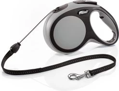 Flexi New Comfort - Hondenriem - Koord - Grijs - M - 8M