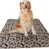 Sharon B - Puppy Training Pad - Plasmat - Beige Met Botjesprint - 80x90 Cm - Hondentoilet - Herbruikbaar - Wasbaar -Hondenbenodigdheden 1200x923 2