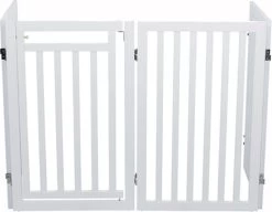 Trixie Hondenhek Met Deur Wit - 60-160 X 81 CM 20 Trixie Hondenhek Met Deur Wit - 60-160 X 81 CM -Hondenbenodigdheden 1200x931 1