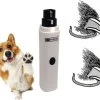 By Fredge® Elektrische Nagelvijl Voor Huisdieren - Nagel Trimmer Hond, Kat En Konijn - Nagelvijl Huisdieren - Nagel Vijl Kat - 100% Veilig - USB Oplaadbaar - Lage Vibratie En Geluid - Draadloos - Wit -Hondenbenodigdheden 1200x939