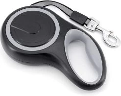 IGOODS - Uitlaatriem - Honden Riem - Katten Riem - Uitlaatriem Voor Dieren Rollijn - Hondenriem - 5 Meter Lang - Grijs -Hondenbenodigdheden 1200x952 2