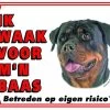 Rottweiler Waakbord - Ik Waak Voor Mijn Baas 2 Rottweiler Waakbord - Ik Waak Voor Mijn Baas -Hondenbenodigdheden 1200x964 1