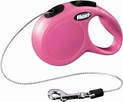Flexi New Classic Koord - Hondenriem - Roze - XS - 3 M 21 Flexi New Classic Koord - Hondenriem - Roze - XS - 3 M -Hondenbenodigdheden 1200x997 1