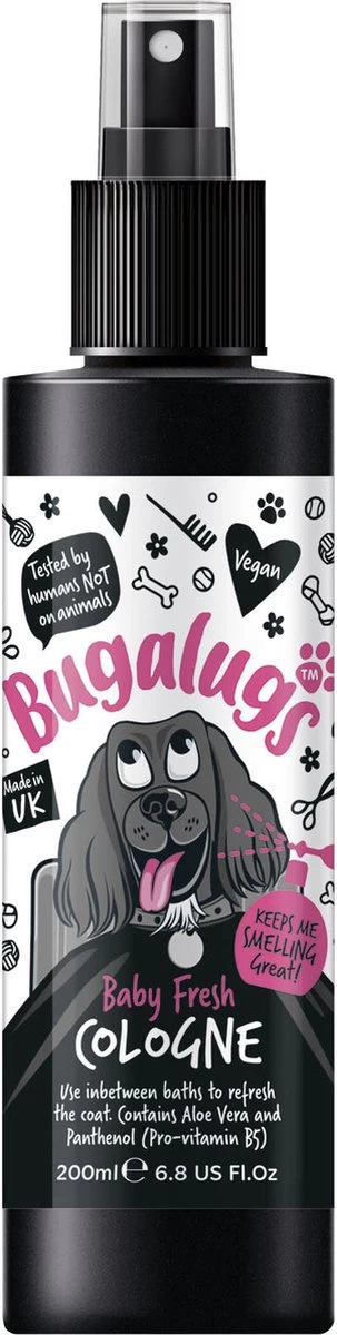 Bugalugs - Vachtverzorging Hond - Baby Fresh Gift Set - Hondenshampoo - Hondenparfum - Anti-klit Spray - 650 Ml - Kerstcadeau 7 Bugalugs - Vachtverzorging Hond - Baby Fresh Gift Set - Hondenshampoo - Hondenparfum - Anti-klit Spray - 650 Ml - Kerstcadeau - Afbeelding 5