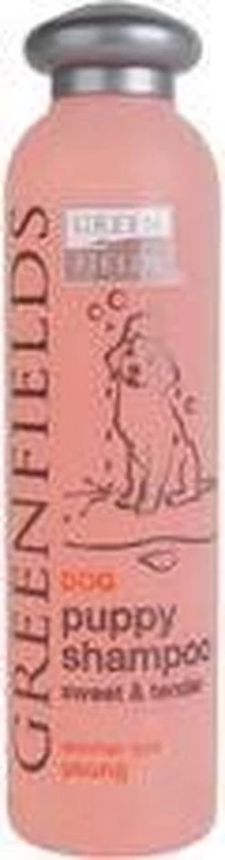 Greenfields - Milde Hondenshampoo Puppy - Zachte Shampoo Met Babypoeder Geur - Inhoud 270 Ml Of 5 Liter - 270 Ml 11 Greenfields - Milde Hondenshampoo Puppy - Zachte Shampoo Met Babypoeder Geur - Inhoud 270 Ml Of 5 Liter - 270 Ml -Hondenbenodigdheden 315x1200