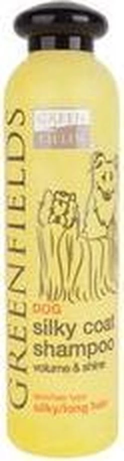 Greenfields Hondenshampoo Voor Langharige Vacht - Zorgt Voor Een Zijdezachte Glanzende Vacht - Inhoud 270 Ml - Hondenshampoo Langharige Vacht -Hondenbenodigdheden 324x1200