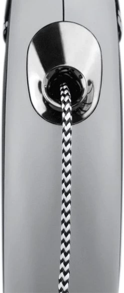 Flexi New Comfort - Hondenriem - Koord - Grijs - M - 8M -Hondenbenodigdheden 507x1200