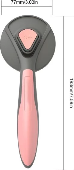 Pakeway T9 - Kattenborstel - Zelfreinigende Kattenkam - Roze - Massageborstel - 19,3 Cm -Hondenbenodigdheden 527x1200 1