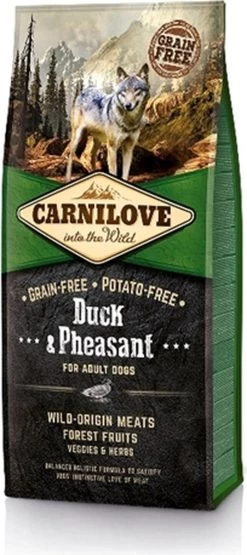 CARNILOVE DUCK/PHEASANT AD 12KG
