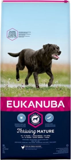 Eukanuba Dog Mature & Senior - Large Breed - Kip - Hondenvoer - 12 Kg -Hondenbenodigdheden 539x1200 1