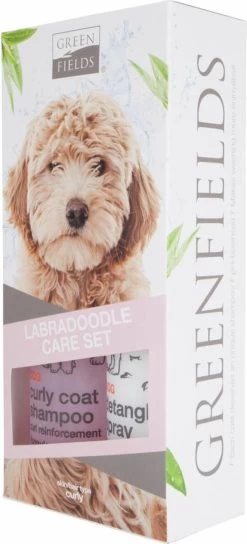 Greenfields Labradoodle Vacht Verzorgingsset - Shampoo En Anti-Klit Spray Voor Langharige Of Krullende Vacht -Hondenbenodigdheden 545x1200
