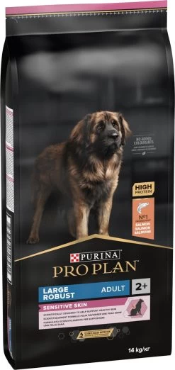 Pro Plan Large Robust Adult Sensitive Skin - Honden Droogvoer - Zalm - 14 Kg -Hondenbenodigdheden 568x1200 1