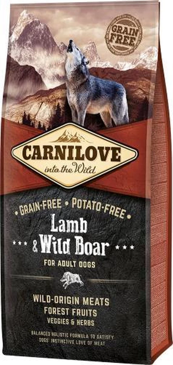 Carnilove Lamb / Wild Boar Adult 8 Carnilove Lamb / Wild Boar Adult - Afbeelding 6