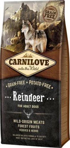 Carnilove Adult Granenvrij Hondenvoer Rendier 12kg Met 70% Vlees! -Hondenbenodigdheden 571x1200 4