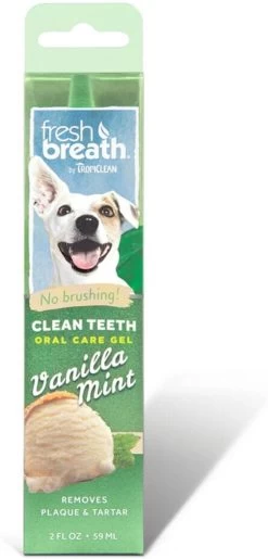 Tropiclean Fresh Breath Clean Teeth Oral Care Gel - Gebitsverzorging - Mint 59 Ml 12 Tropiclean Fresh Breath Clean Teeth Oral Care Gel - Gebitsverzorging - Mint 59 Ml -Hondenbenodigdheden 576x1200
