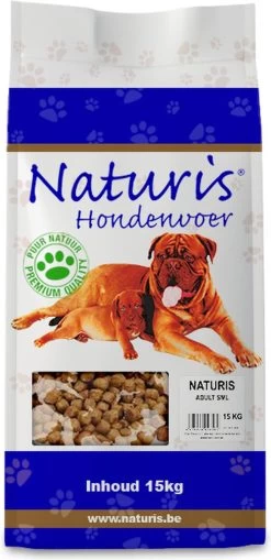 Naturis Krokante Brok Adult SML 15kg