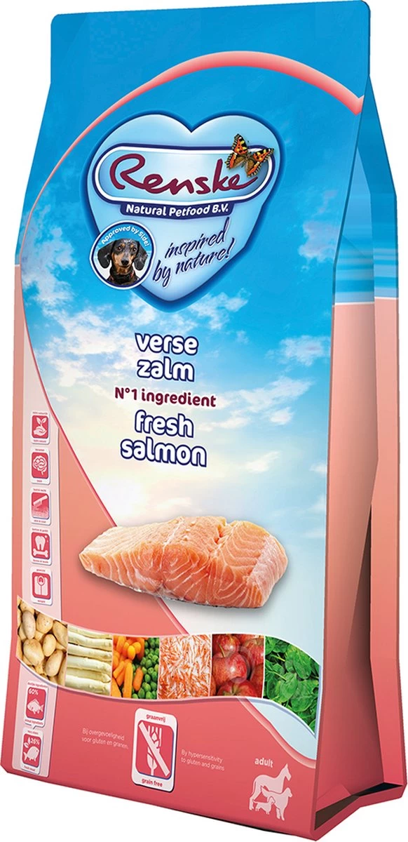 Renske - Super Premium Zalm Graanvrij - Hondenvoer - 12 Kg 7 Renske - Super Premium Zalm Graanvrij - Hondenvoer - 12 Kg - Afbeelding 5