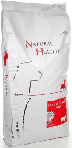 Natural Health Droogvoer Natural Health Dog Adult 12.5 Kg -Hondenbenodigdheden 583x1200