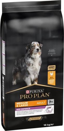 Pro Plan Medium & Large Adult 7+ (Senior) Age Defence - Honden Droogvoer- Kip - 14 Kg -Hondenbenodigdheden 591x1200 3