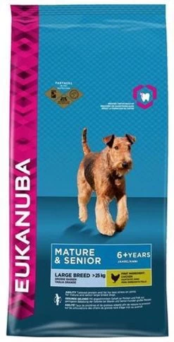 Eukanuba Dog Mature & Senior - Large Breed - Kip - Hondenvoer - 12 Kg -Hondenbenodigdheden 612x1200
