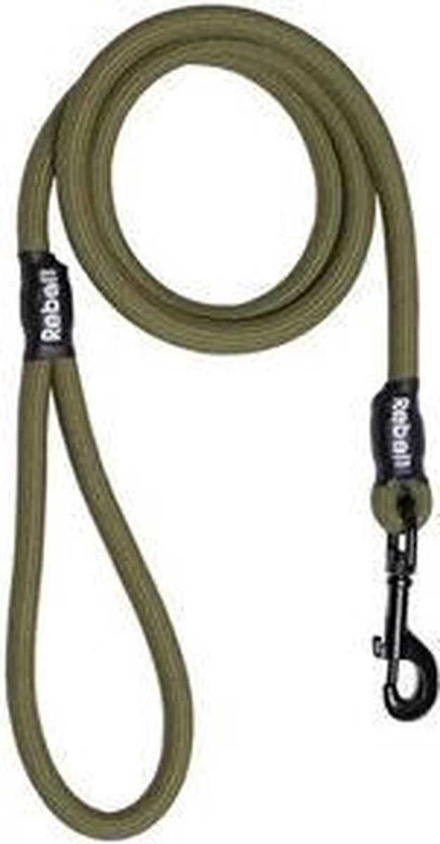 Rebel Petz - Sterke Gevlochten Hondenlijn Van Touw - Kleur: Zwart, Maat: Large 6 Rebel Petz - Sterke Gevlochten Hondenlijn Van Touw - Kleur: Zwart, Maat: Large - Afbeelding 4