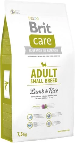 Brit Care Adult Small Breed Lamb & Rice 7,5 Kg - Hond 11 Brit Care Adult Small Breed Lamb & Rice 7,5 Kg - Hond -Hondenbenodigdheden 634x1200