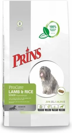 Prins Procare Hypoallergic Senior - Lam & Rijst - Hondenvoer - 15 Kg 35 Prins Procare Hypoallergic Senior - Lam & Rijst - Hondenvoer - 15 Kg -Hondenbenodigdheden 651x1200