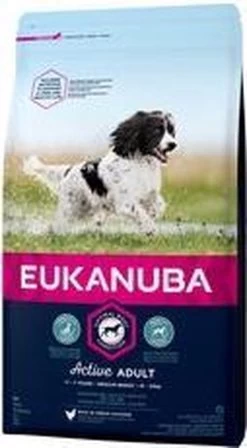 Eukanuba Dog Adult - Gemiddelde Rassen - Kip - Droogvoer - 12 Kg 12 Eukanuba Dog Adult - Gemiddelde Rassen - Kip - Droogvoer - 12 Kg -Hondenbenodigdheden 662x1200
