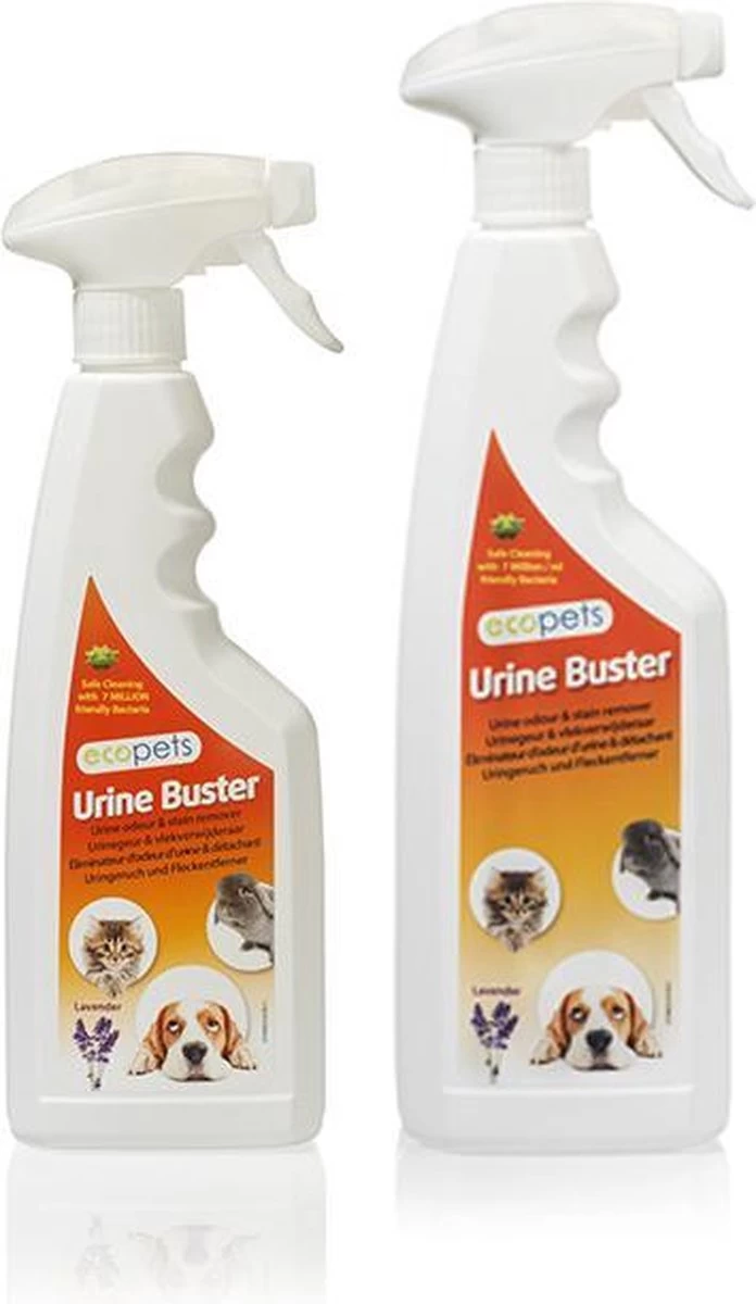 Ecopets UrineBuster Urinegeur Verwijderaar Lavendel 500 Ml (ecopet) 5 Ecopets UrineBuster Urinegeur Verwijderaar Lavendel 500 Ml (ecopet) - Afbeelding 3