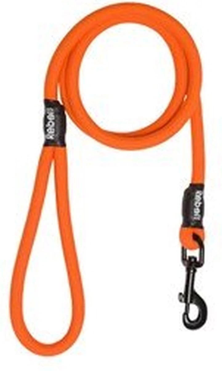 Rebel Petz - Sterke Gevlochten Hondenlijn Van Touw - Kleur: Oranje, Maat: Large 3 Rebel Petz - Sterke Gevlochten Hondenlijn Van Touw - Kleur: Oranje, Maat: Large