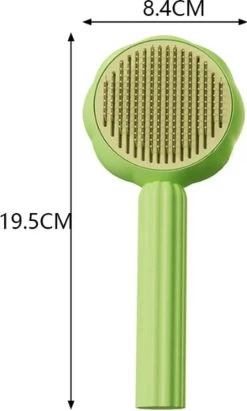 QT Petshop - Haarverwijderaar Voor Huisdieren - Groene Kattenborstel - Furminator Hondenborstel - Anti-Klit - Diervriendelijk - Dierenverzorging -Hondenbenodigdheden 722x1200