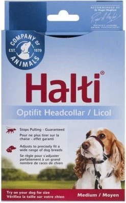 Halti OptiFit Headcollar - Hond - Anti Trekhalsband - Maat M - Voor Labrador, Boxer, Dobermann, Golden Retriever -Hondenbenodigdheden 746x1200