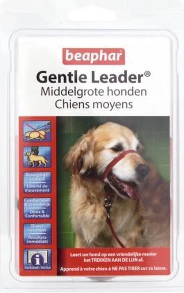 Gentle Leader Hoofdhalster Medium Zwart Beaphar 15 Gentle Leader Hoofdhalster Medium Zwart Beaphar - Afbeelding 13