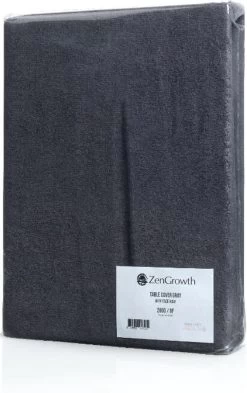 Hoeslaken Massagetafel Grijs- Extra Dik - Badstof Stretch - Met Uitsparing -Hondenbenodigdheden 754x1200 1