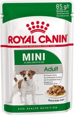 Royal Canin Shn Mini Adult Pouch - Hondenvoer - 12 X 85 G -Hondenbenodigdheden 774x1200 2
