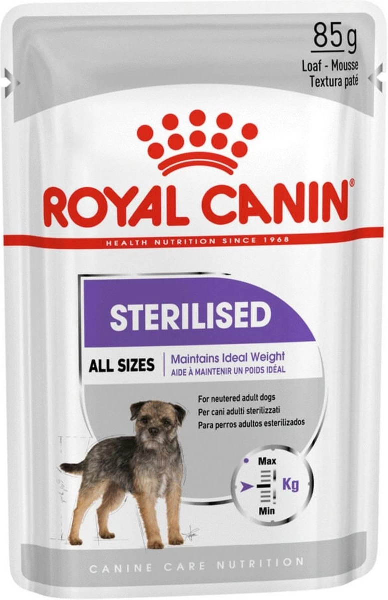 Royal Canin Ccn Sterilised Wet - Hondenvoer - 12x85 G 3 Royal Canin Ccn Sterilised Wet - Hondenvoer - 12x85 G
