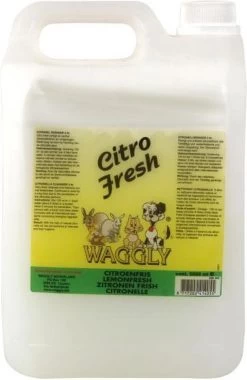 Waggly Citro Fresh Geurverwijderaar - 5 L -Hondenbenodigdheden 781x1200