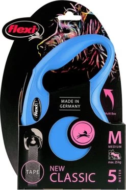 Flexi New Classic Tape - Hondenriem - Blauw - M - 5 M - (<25 Kg) -Hondenbenodigdheden 797x1200 2