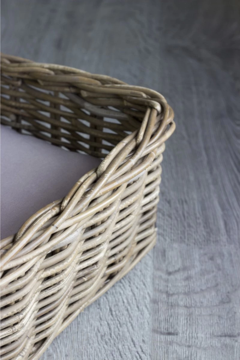 Happy-House Rieten Hondenmand - XXL - 100 X 80 Cm 5 Happy-House Rieten Hondenmand - XXL - 100 X 80 Cm - Afbeelding 3