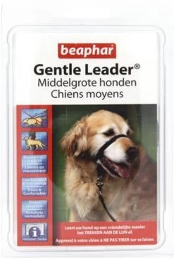Gentle Leader Hoofdhalster Medium Zwart Beaphar 33 Gentle Leader Hoofdhalster Medium Zwart Beaphar -Hondenbenodigdheden 806x1200