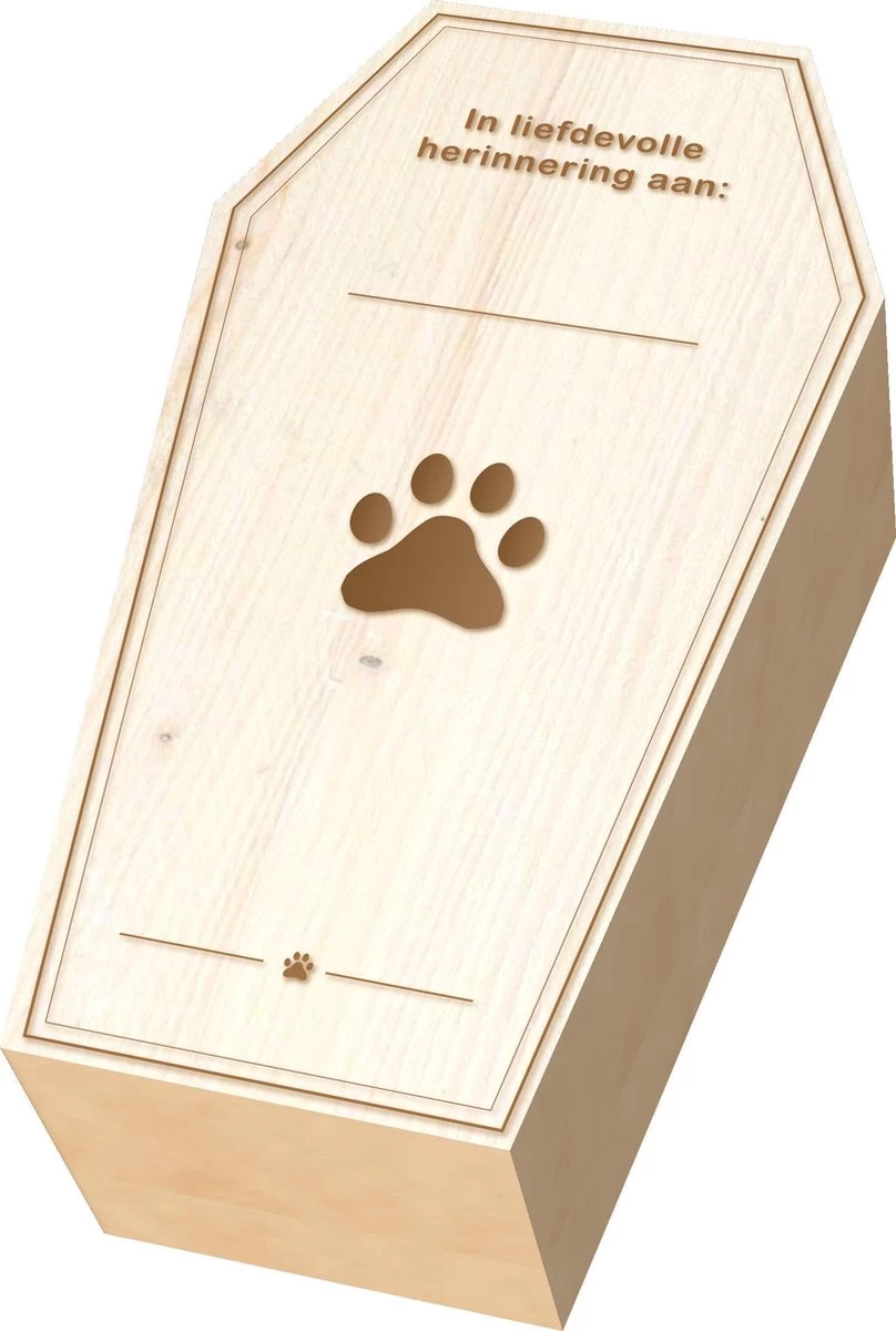 Dieren Begraafkist, Dieren Grafkist, Dieren Doodskist Voor Kat, Konijn Of Hond, Huisdier Begraven (100% Afbreekbaar) 4 Dieren Begraafkist, Dieren Grafkist, Dieren Doodskist Voor Kat, Konijn Of Hond, Huisdier Begraven (100% Afbreekbaar) - Afbeelding 2