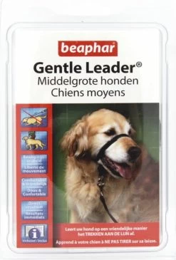 Gentle Leader Hoofdhalster Medium Zwart Beaphar 25 Gentle Leader Hoofdhalster Medium Zwart Beaphar -Hondenbenodigdheden 813x1200
