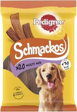 Pedigree Smackos Multimix Hondensnacks - 9 X 20 Stuks -Hondenbenodigdheden 822x1200 4