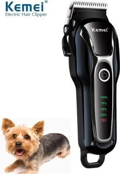 Merkloos Dierentondeuse + Haren Verwijderaar - Scheerapparaat Voor Honden En Katten - 4 Opzetstukken - Oplaadbaar - Draadloos - Stil - Verschillende Haar En Vachtlengtes - Hondentrimmer - Honden Trimmer - Honden Knippen - Haren Knippen -Hondenbenodigdheden 827x1200