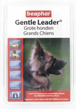 Beaphar Gentle Leader - Zwart - 54 Cm - Grote Honden -Hondenbenodigdheden 843x1200