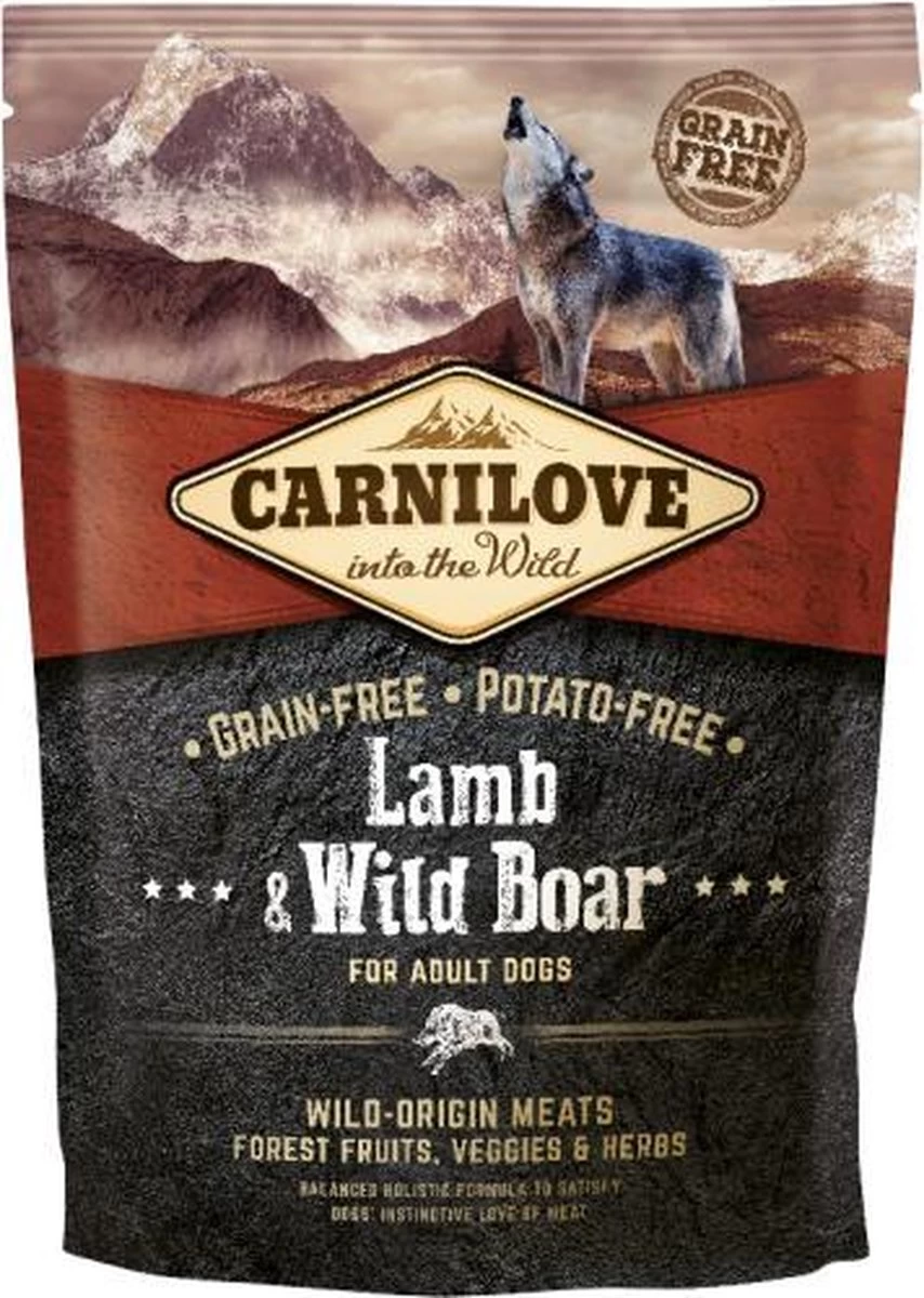 Carnilove Lamb / Wild Boar Adult 7 Carnilove Lamb / Wild Boar Adult - Afbeelding 5