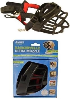 Company Of Animals Baskerville Ultra Muzzle - Muilkorf - Maat 3 (M) - Zwart -Hondenbenodigdheden 856x1200 4