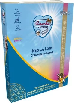 10x Renske Vers Gestoomd Complete Menu Kip - Lam 395 Gr 15 10x Renske Vers Gestoomd Complete Menu Kip - Lam 395 Gr -Hondenbenodigdheden 862x1200 2