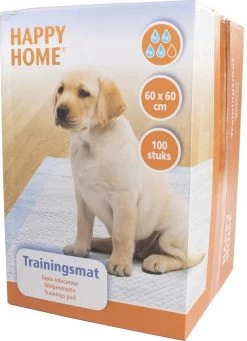 Happy Home Trainingsmat - Zindelijkstraining - 100 Stuks - 60X60 Cm 22 Happy Home Trainingsmat - Zindelijkstraining - 100 Stuks - 60X60 Cm -Hondenbenodigdheden 870x1200 3